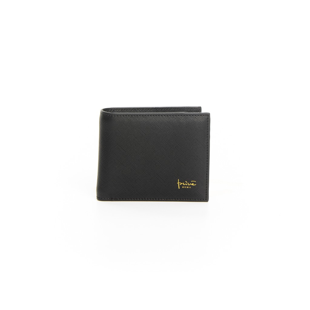 BATA Prive WALLETS/BELTS กระเป๋าสตางค์ แบบพับ สีดำ รหัส 9016514