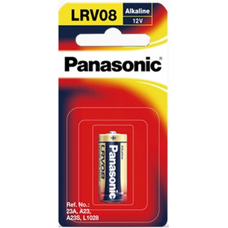 ถ่านรีโมทรถยนต์ อัลคาไลน์ Alkaline LR-V08 (23A) Panasonicแท้ รับประกัน1ปี