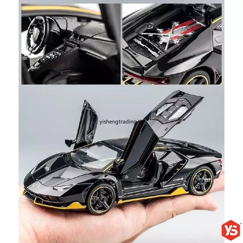 🔥ส่งไวจากไทย🔥​Transformers 5 LAMBOR CENTENARIO​ LP770 สเกล 1/32 โมเดล​รถ​เหล็ก​ มีเสียงมีไฟ​​ แลมโบ