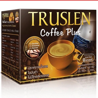 $$Truslen Coffee Plus (กล่อง 10 ซอง ) กาแฟสำเร็จรูป ทรูสเลน คอฟฟี่ พลัส