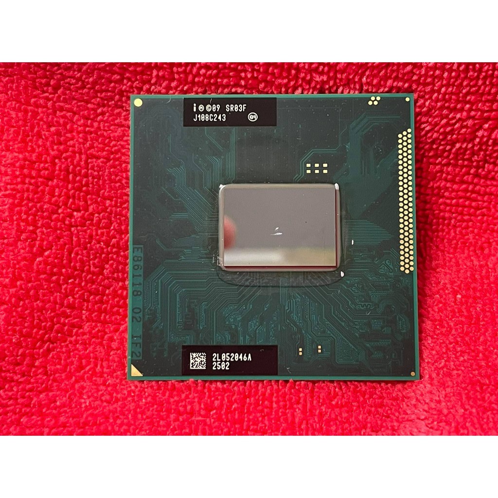 Intel Core i7-2620M i7 2620M SR03F 2.7 GHz Dual-Core Quad-CPU Notebook Processor 4M 35W Socket rPGA9