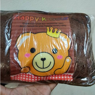 หมอนหมี ถุงน้ำร้อนไฟฟ้า ชาร์จไฟได้ ร้อนไวทันใจ (ลายหมีน้อย)