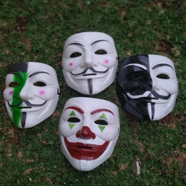 Joker anonymous vendetta Mask che anonymous regea Color