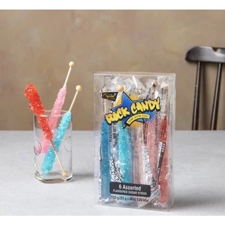 Rock Candy (คริสตัสน้ำตาลแท่ง)🍬🍭 แบ่งขาย 1 แท่ง มี 6 รสชาติ ของแท้เกาหลี109%