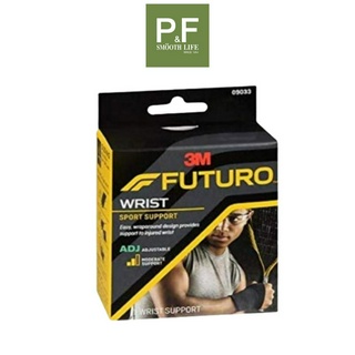 Futuro Sport Adjustable Wrist Support พยุงข้อมือ สปรอ์ตปรับกระชับได้ สีดำ 1 ชิ้น/กล่อง