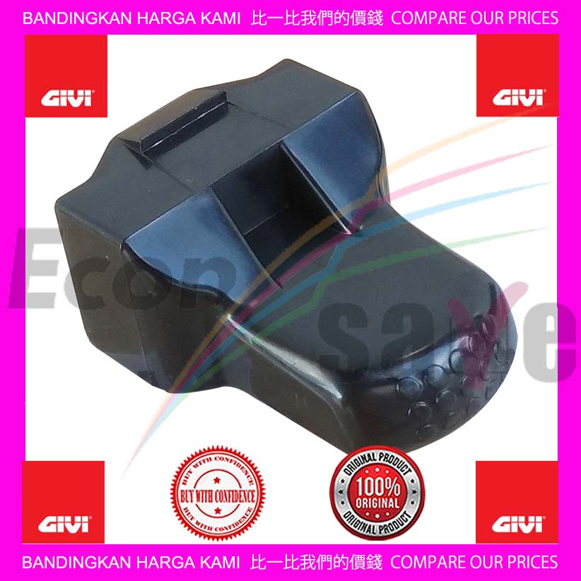 รุ่นจํากัด GIVI PUSH BUTTON "สีดํา" E16N E26N E30TN E30RN E33N E42N GIVI BOX BUTTON "HITAM"