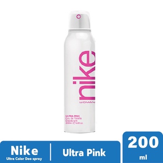 Nike Ultra Colors Woman Deo Spray - Ultra Pink 200 ml / ไนกี้ อัลตร้า คัลเลอร์ วูแมน ดีโอ สเปรย์ - อัลตร้า พิงค์ 200 มล.