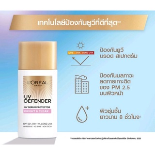 ครีมกันแดด Loreal Paris ลอรีอัล ปารีส ยูวี ดีเฟนเดอร์ แมทท์ แอนด์ เฟรช SPF50+ PA+++