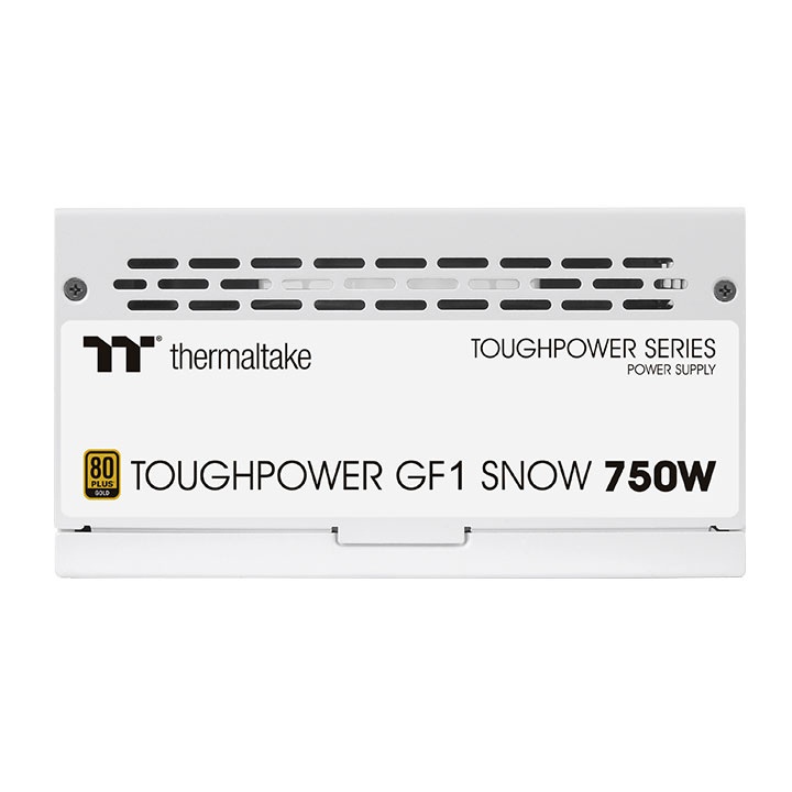 POWER SUPPLY (อุปกรณ์จ่ายไฟ) THERMALTAKE Toughpower GF1 750W Snow สีขาว (80 PLUS Gold)