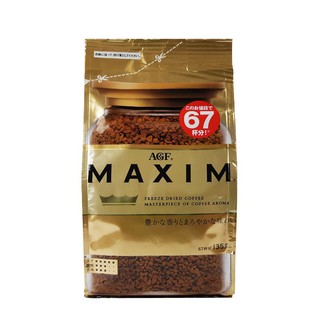 Maxim coffee กาแฟแม็กซิม(ถุงสีน้ำเงิน) แบบรีฟิว 120กรัม