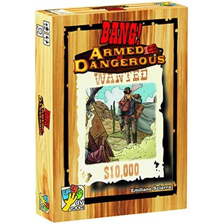 [ของแท้] Bang! Armed &amp; Dangerous wanted [ภาษาอังกฤษ][ตัวเสริม][boardgame][expansion]