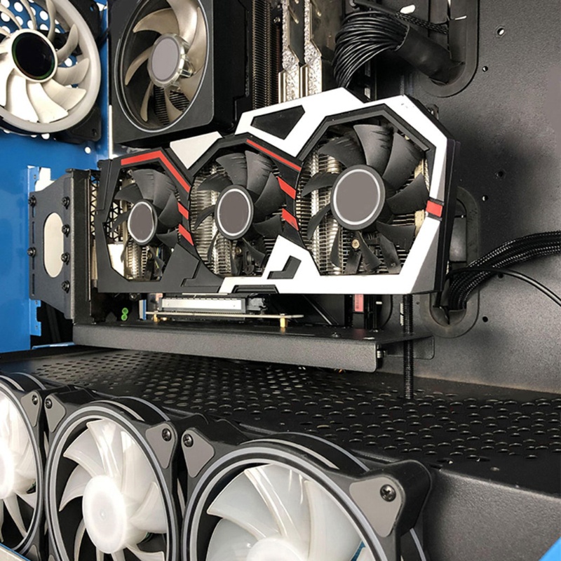 EZ แนวตั้ง GPU Bracket PCI-E สําหรับแนวตั้งขาตั้งฐาน Stent สําหรับ GPU RTX3060 3070 3090 RX