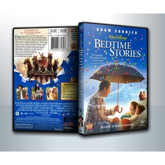 [ DVD Movie มีปก+สกรีนแผ่น-ไม่มีกล่อง ] Bedtime Stories มหัศจรรย์นิทานก่อนนอน ( 1 DVD )