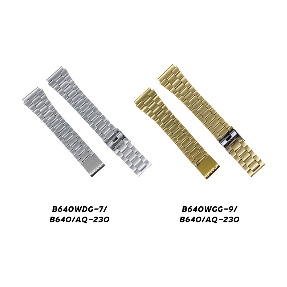 Casio Standard สาย รุ่น B640WDG-7/B640WGG-9/AQ-230A/AQ-230GA/A168