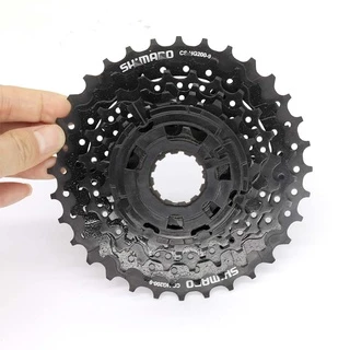 Shimano CS HG200 7S 8S 9S MTB จักรยานเสือภูเขาจักรยานมู่เล่ 7 ความเร็ว 8 ความเร็ว 9 ความเร็ว cassette 28T 32T จักรยานอะไหล่