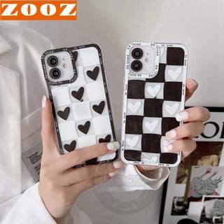 Samsung Galaxy S23 Ultra S23+ S22+ S21+ S20+ S22 S21 S20 FE S 23 22 21 20 Plus S23Ultra S22Ultra S21Ultra S20Ultra S23Plus S22Plus S21Plus S20Plus Camera Lens Protection Case Chessboard Love Heart Pattern Soft TPU Casing Flexible Jelly Shockprof Cover