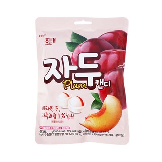 [ของแท้] 자두맛캔디 HAITAI Plum Candy (ลูกอมรสพลัม) 130g