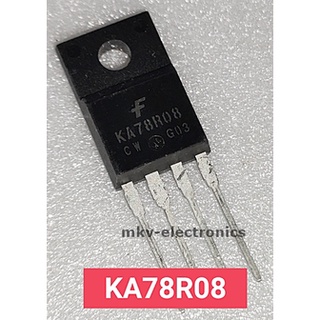 (1ตัว) KA78R08 , ไอซีเรกูเลเตอร์ 1A 8V , TO220FP-4 ยี่ห้อ KEC (รหัสสินค้า M01453)