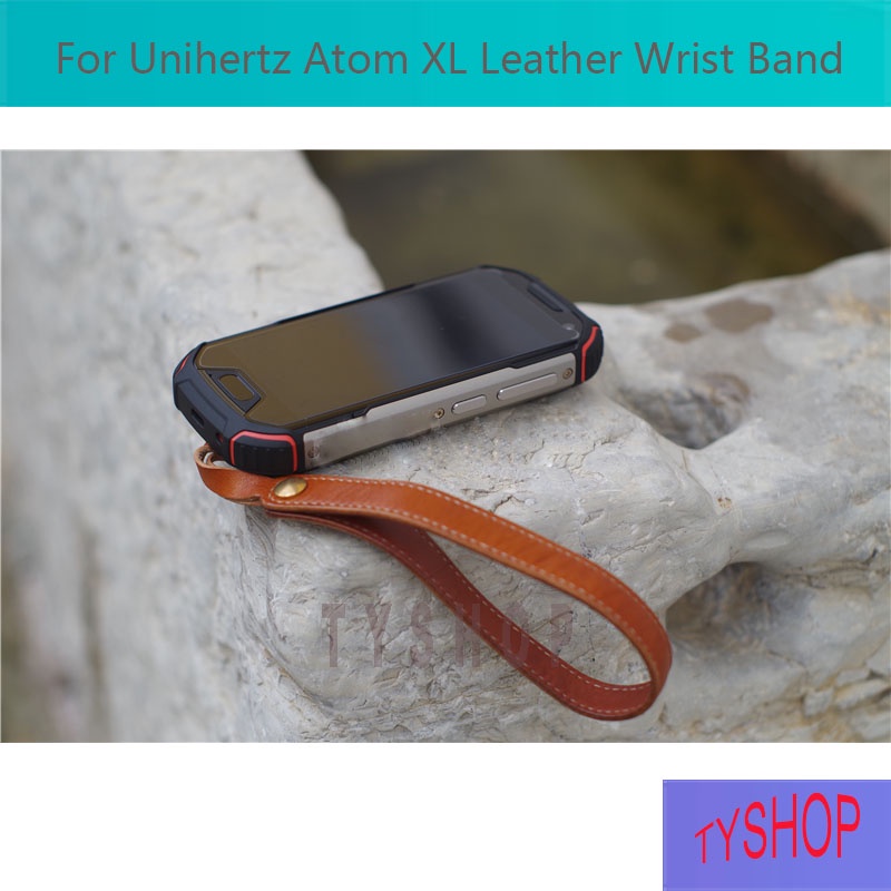For Unihertz Atom XL Three-proof Mobile Phone Leather AstrBoy mobile phone wristband Rope