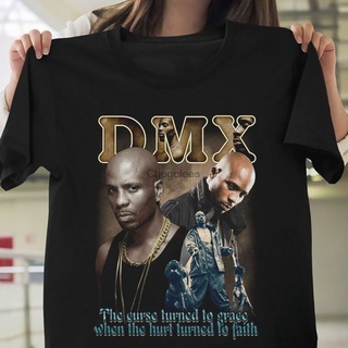 เสื้อยืด พิมพ์ลายกราฟฟิค 90S Rapper Dmx Dmx Ruff Ryder Dmx สไตล์วินเทจ เรียบง่าย ตลกสามารถปรับแต่งได้