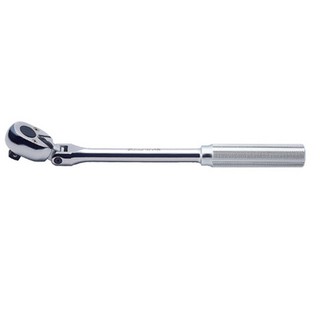 KOKEN 3774N-10.1/2 ด้ามฟรีคอพับ 3/8"-10.1/2" ด้ามเหล็กกลิ้งลาย (265mm)| MODERTOOLS OFFICIAL