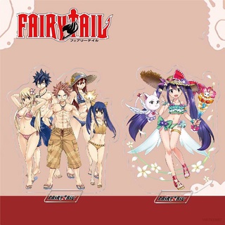 Yyds โมเดลฟิกเกอร์ อนิเมะ Fairy Tail Natsu Lucy สําหรับตกแต่งบ้าน