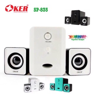 OKER ลำโพง USB Multimedia Speaker Micro 2.1 650W SP-835