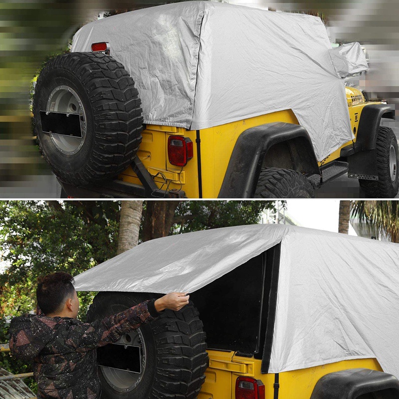SunShield Cover For Jeep Wrangler TJ 19972006 Snow Rain Cover