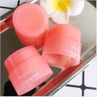 LANEIGE Lip Sleeping Mask ลาเนจ ลิป สลีปปิ้ง มาส์ก เพิ่มความชุ่มชื้นให้กับริมฝีปาก ขนาด 3 กรัม (สินค้านำเข้าของแท้)