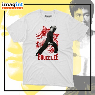 เสื้อยืด พิมพ์ลาย Bruce LEE