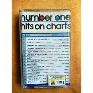 ม้วนเทปเพลงสากล NUMBER ONE HITS ON CHARTS