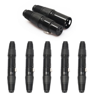 [ WOR ] 5 คู่ 3 pin XLR Female MIC แจ็คเชื่อมต่อไมโครโฟน