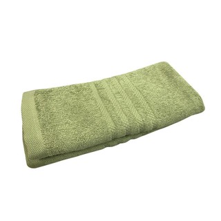 Hair towel TOWEL HOME LIVING STYLE WEIR 15X32" GREEN Towel, robe toilet ผ้าเช็ดผม ผ้าขนหนู HOME LIVING STYLE WEIR 15X32