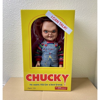 Childs Play 15" Sneering Chucky Talking Doll ตุ๊กตาCHUCKY ขนาด15นิ้ว