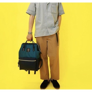 ! ANELLO POLYESTER CANVAS RUCKSACK