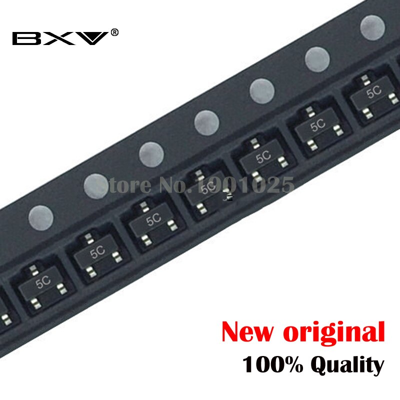100PCS BC807-40 SOT-23 BC807 SOT 5C SMD ใหม่
