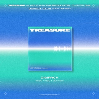 TREASURE 1st MINI ALBUM [THE SECOND STEP : CHAPTER ONE] (DIGIPACK ver.) - Snow Global