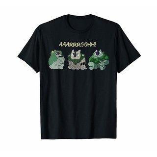 เสื้อยืดโอเวอร์ไซส์เสื้อเชิ้ต Gildan | Aaarrgghh Troll HuntersS-3XL