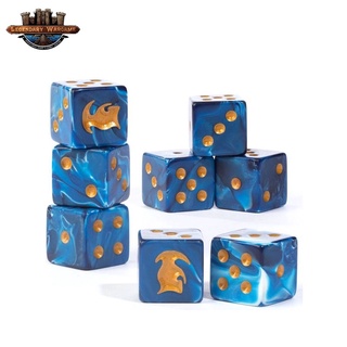 [GWพร้อมส่ง] Warhammer M-E SBG: RIVENDELL DICE SET ลูกเต๋าประกอบการเล่น