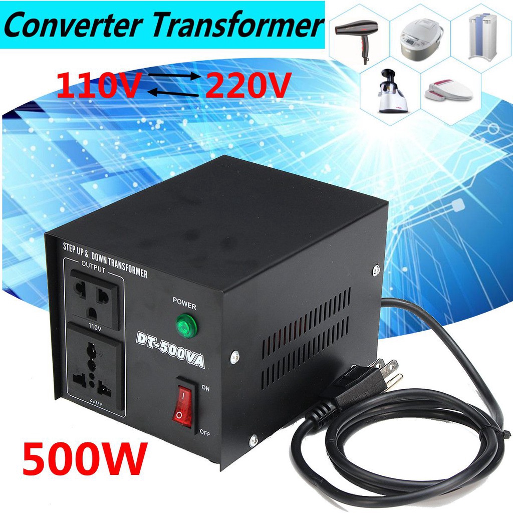 500/1000/2000/3000 / 5000W หนัก Voltage Regulator แปลงหม้อแปลงไฟฟ้า 220V 110V auf แปลง