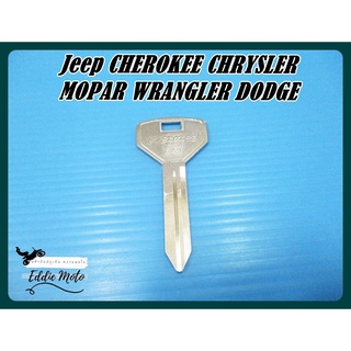 JEEP CHEROKEE CHRYSLER MOPAR WRANGLER DODGE MASTER KEY BLANK (37)  // กุญแจเปล่า กุญแจรถยนต์ สินค้าคุณภาพดี