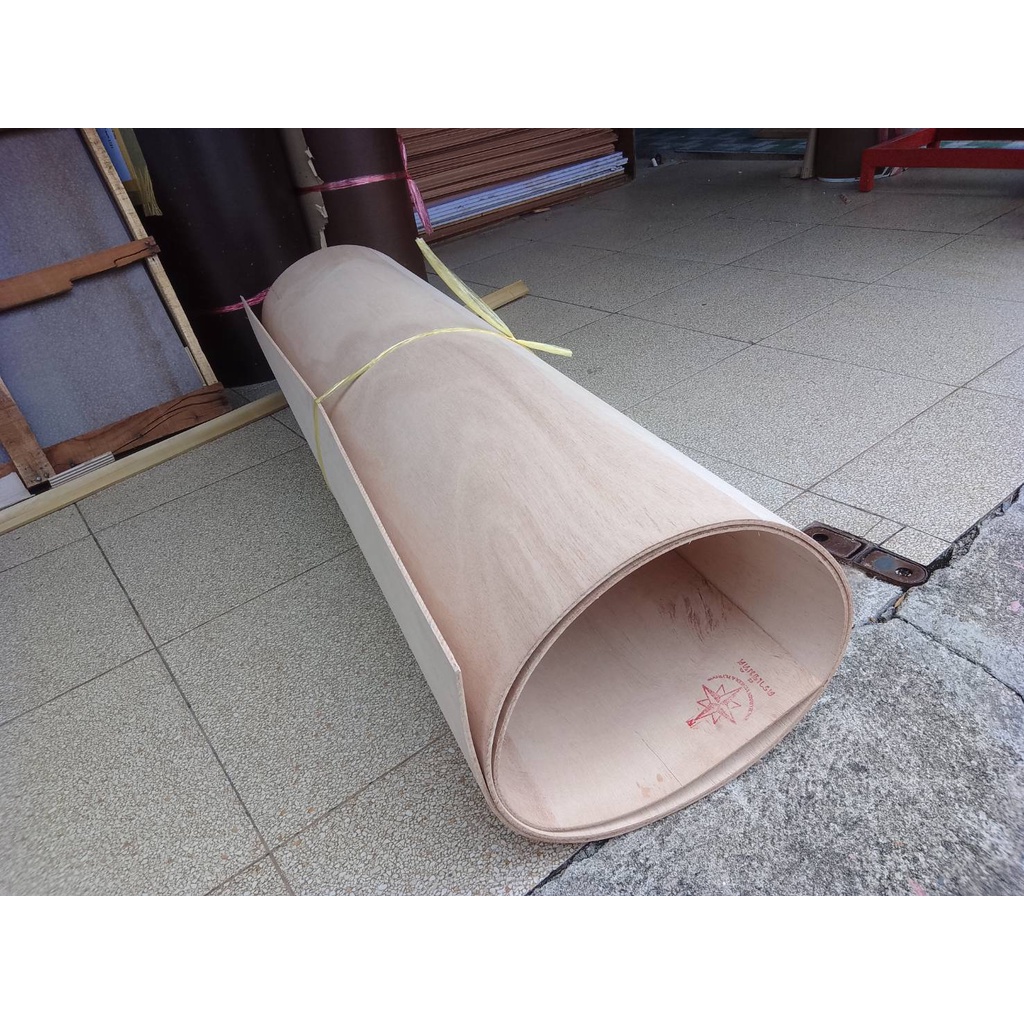 +ไม้อัดดัดโค้ง 120x240 ซม.ไม้อัดปิดผิว กระดานไม้อัด ตกแต่งเฟอร์นิเจอร์  4มิล,6มิล,10มิลโค้งด้านสั้น - รูปที่ 4