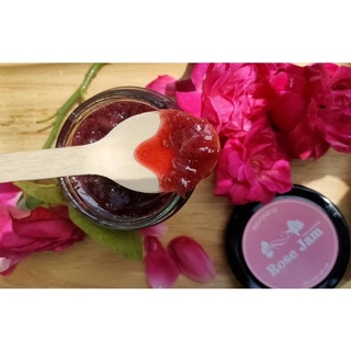 แยมกุหลาบแท้ 100% ไม่แต่งกลิ่น กุหลาบปลอดสารเคมี Homemade Yensay Rose Jam