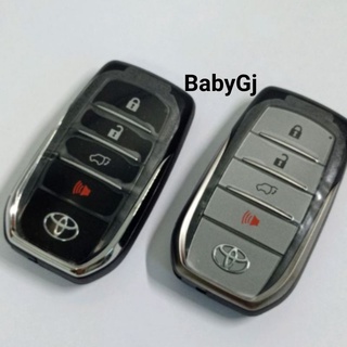 กุญแจรีโมทโตโยต้าแท้ศูนย์ กุญแจโตโยต้า ฟอร์จูนเนอร์ Toyota New Fortuner smart key  รีโมทแท้พร้อมดอกกุญแจ