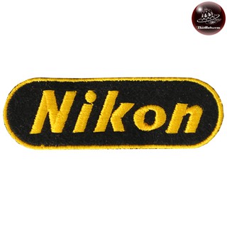 อาร์มติดเสื้อ Nikon #ตัวรีดติดเสื้อNikon  #อาร์มรีดNikon