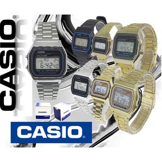 (พร้อมกล่อง) นาฬิกาผู้หญิง นาฬิกาข้อมือ สายเหล็ก สีทอง สีเงิน นาฬิกาcasio นาฬิกาคาสิโอ้ สายสีดำ ควอทว์หญิงและชาย RC620