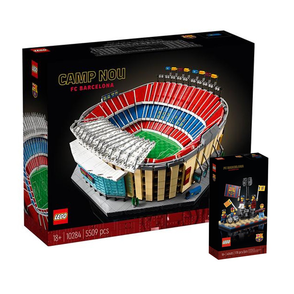 10284 + 40485 : LEGO Creator Expert Camp Nou - FC Barcelona