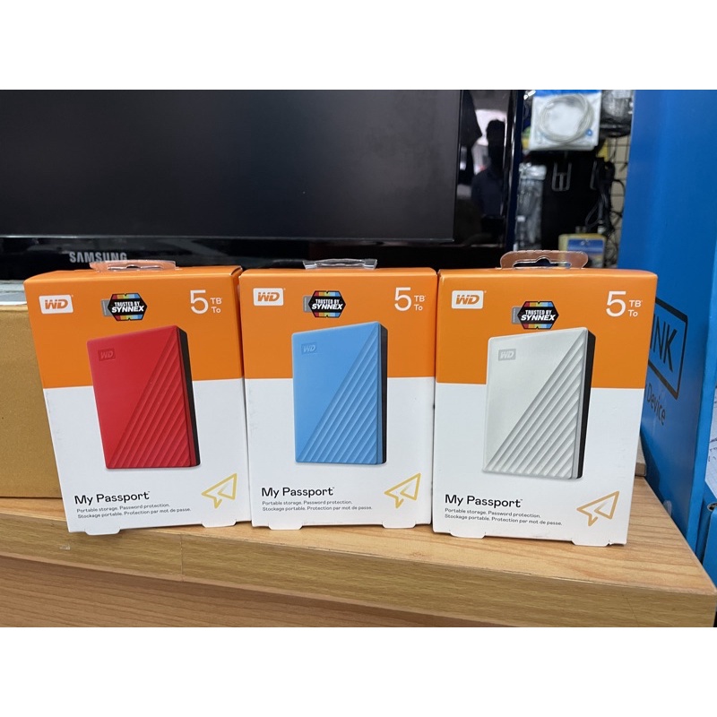 harddisk external 5tb wdประกันซินเน็ค