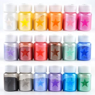 พร้อมส่ง!! ผงสี ผงมุก สีผสมเรซิ่น สีผสมซิลิโคน สีผสมเทียน สีมุก 10 กรัม ผงไมก้า mica powder (03PD003)