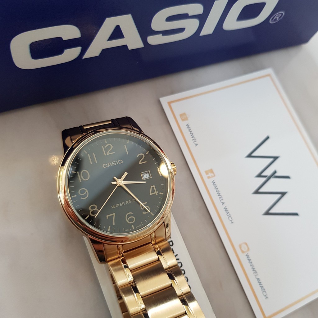 ของแท้ นาฬิกาข้อมือ Casio ผู้ชาย รุ่น MTP-V002 สายสแตนเลส รูปที่ 4